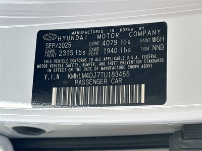 2026 Hyundai ELANTRA HYBRID Blue