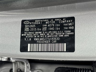 2026 Hyundai ELANTRA HYBRID Blue