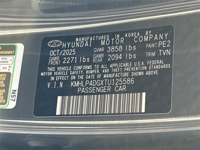 2026 Hyundai ELANTRA Limited